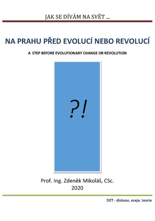 Jak se dívám na svět… - Zdeněk Mikoláš