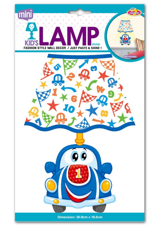 Dětská lampička na zeď Autíčko -  Autor Neuveden