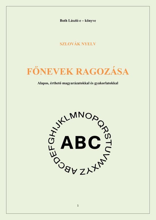 Főnevek ragozása -  Ladislav Both