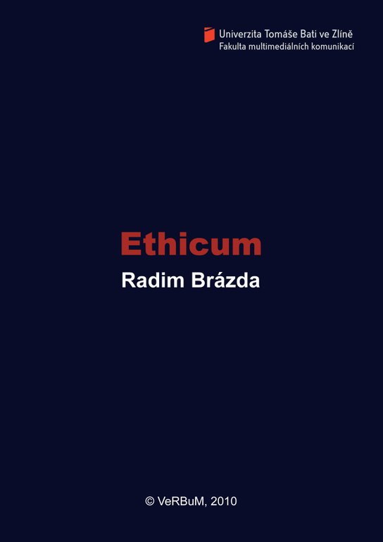 Ethicum -  Radim Brázda