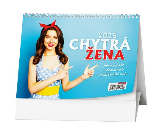 Chytrá žena 2025 - stolní kalendář -  Autor Neuveden