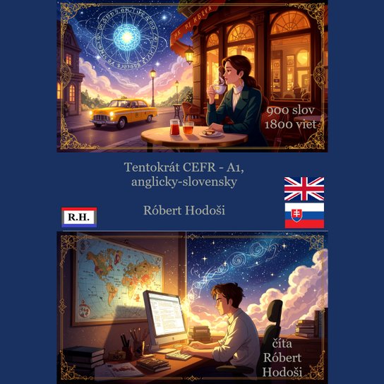 Tentokrát CEFR - A1, anglicky-slovensky -  Robert Hodoši