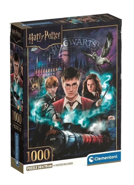 Clementoni puzzle Harry Potter: Vítejte v Bradavicích 1000 dílků