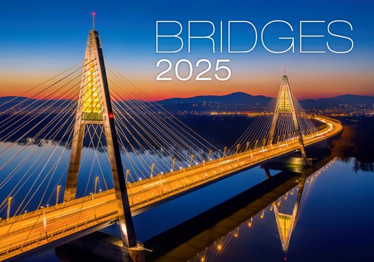 Bridges 2025 - nástěnný kalendář -  Autor Neuveden