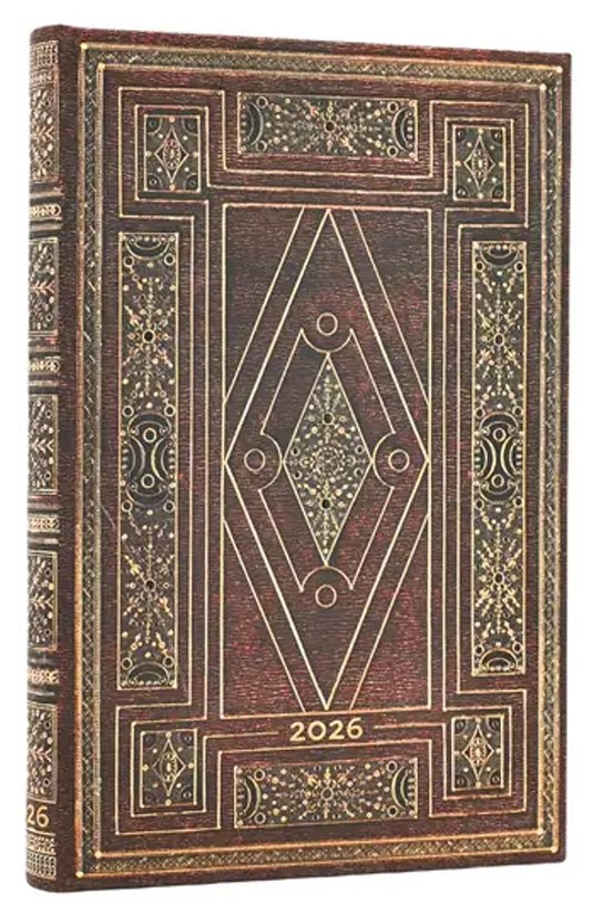 Diář 2026 First Folio (Mini, horizontální členění)