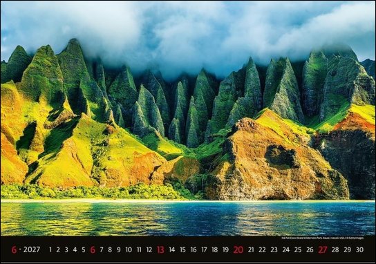 Nástěnný kalendář 2027 Helma Landscapes
