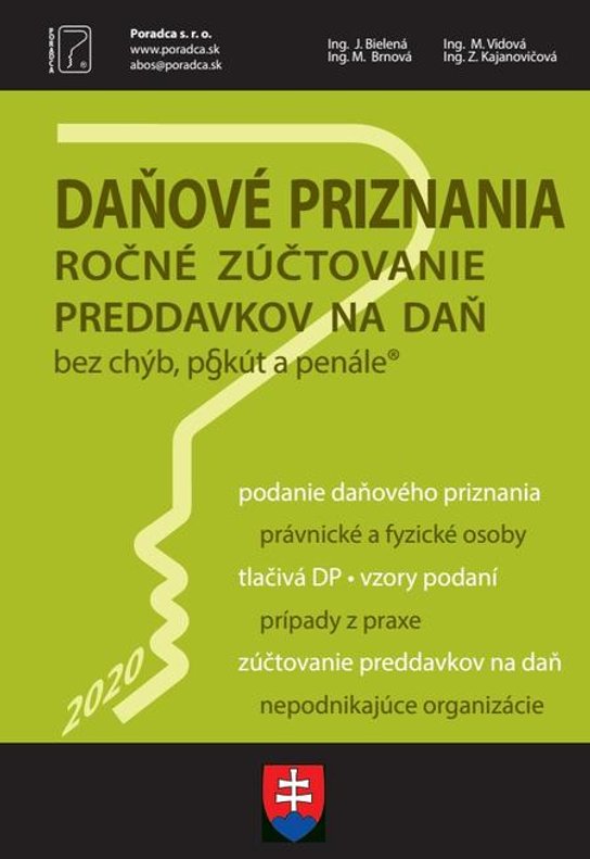 Daňové priznania 2020 + vyplnené vzory a tlačivá -  Kolektív autorov