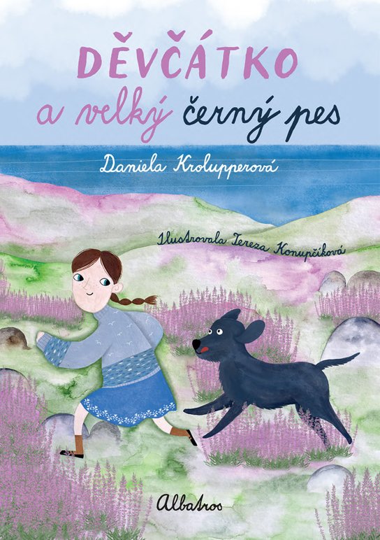 Děvčátko a velký černý pes -  Daniela Krolupperová