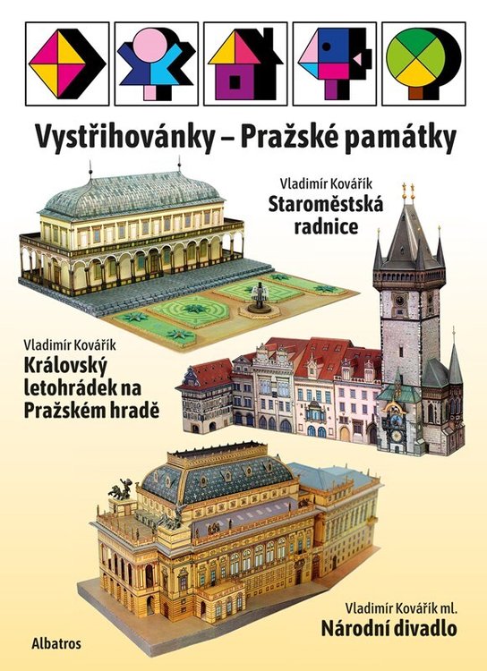 Vystřihovánky Pražské památky -  Josef Kropáček
