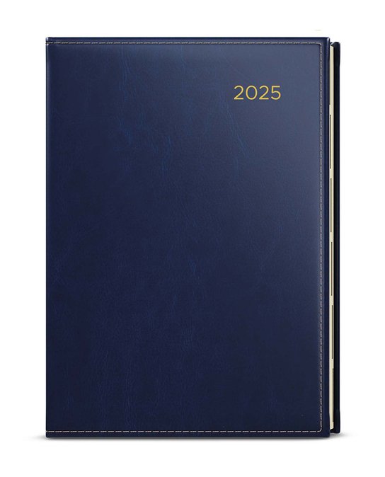 Diář 2025 Týdenní Oskar Premier A5 modrá -  Autor Neuveden