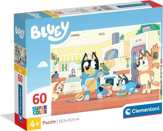 Puzzle CLEMENTONI Bluey 60 dílků
