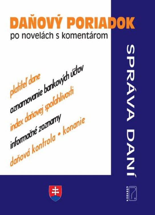 Daňový poriadok (s komentárom 2022) -  Daniela Ivanáková
