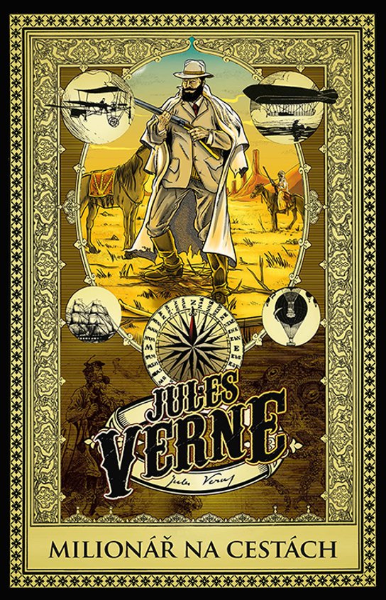 Milionář na cestách -  Jules Verne