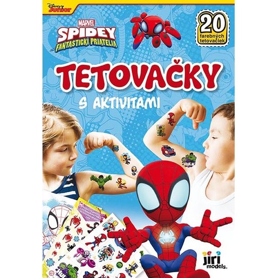 Tetování s aktivitami SPIDEY