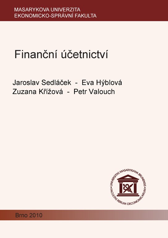 Finanční účetnictví -  Eva Hýblová