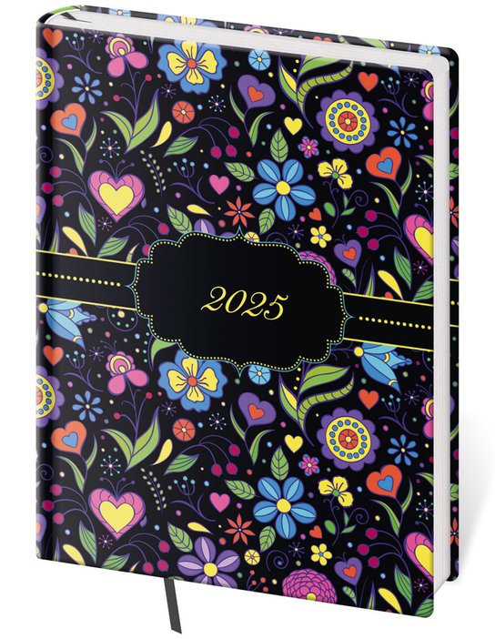 Denní diář 2025 B6 Vario Lyra Invitation -  Autor Neuveden