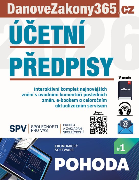 Účetní předpisy 2026 -  Redakční kolektiv