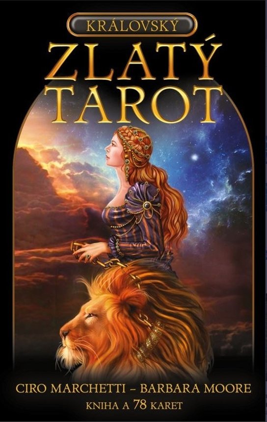 Královský Zlatý tarot - Barbara Moore - Kniha