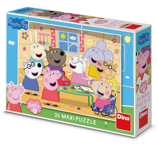 Puzzle - Peppa Pig Obchod 24 dílků maxi