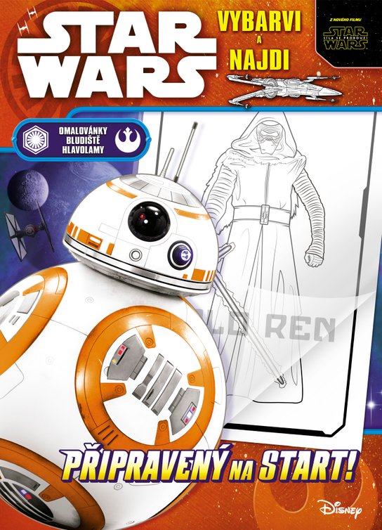 Star Wars – vybarvi a najdi -  autora  nemá