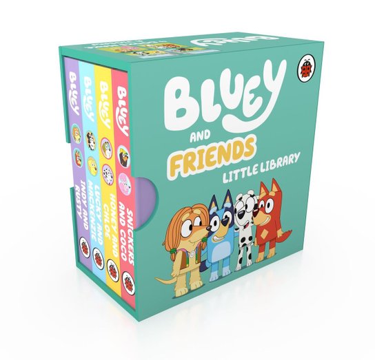 Bluey: Bluey and Friends Little Library -  Autor Neuveden