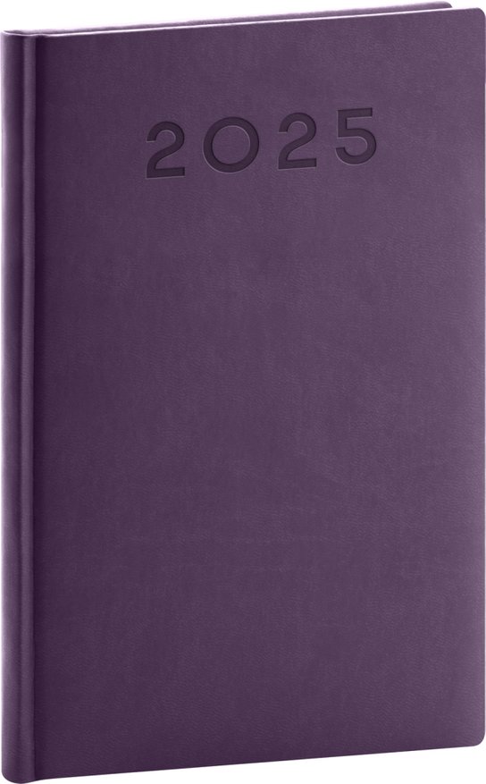 Týdenní diář Aprint Neo 2025, fialový