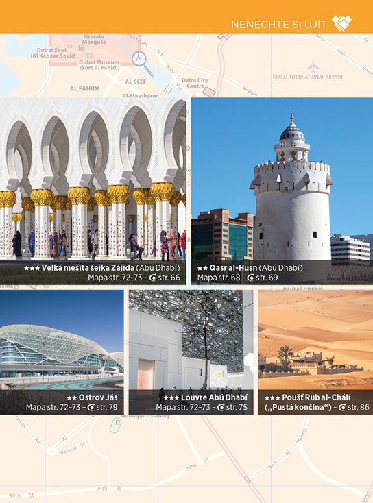 Dubaj a Abú Dhabí Víkend -  Autor Neuveden