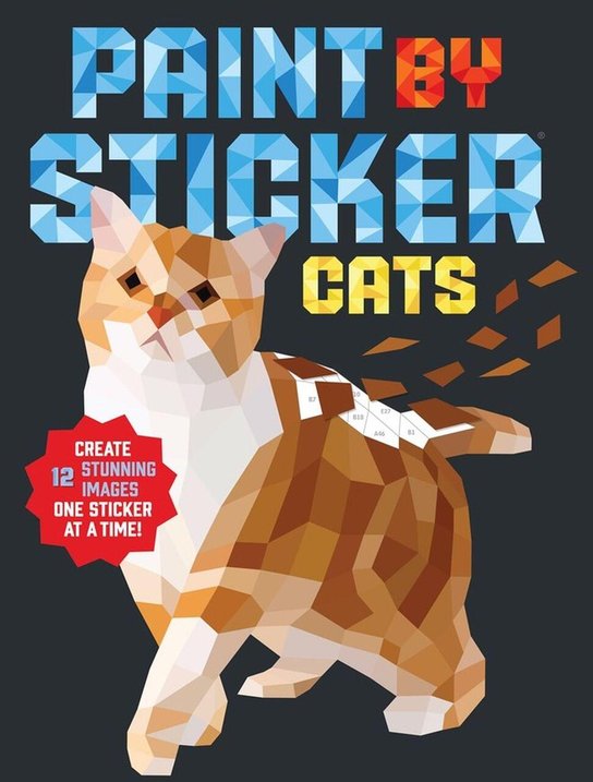 Paint by Sticker: Cats -  Autor Neuveden