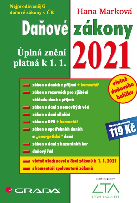 Daňové zákony 2021 -  Hana Marková