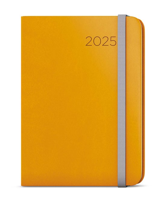 Týdenní diář 2025 Zoro Flexi A5 okrová -  Autor Neuveden
