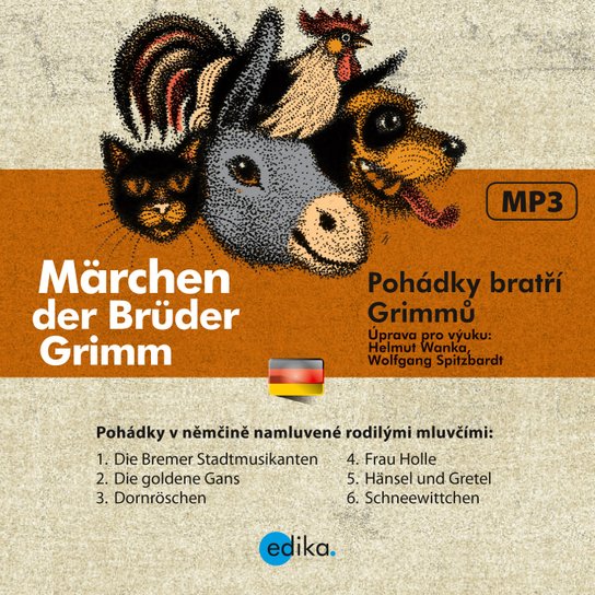 Pohádky bratří Grimmů - Märchen der Brüd -  Jacob Grimm