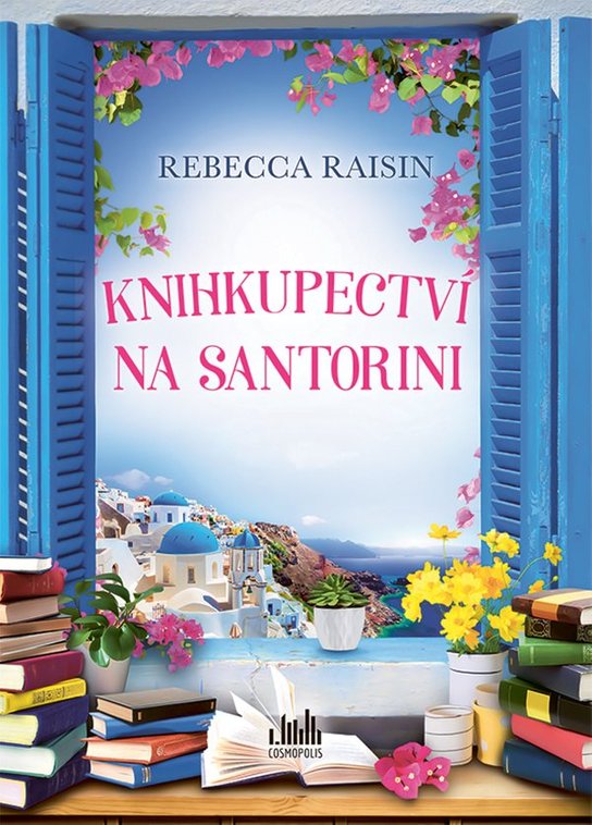Knihkupectví na Santorini -  Rebecca Raisin
