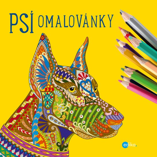 Psí omalovánky -  Julie Mamonova Yulia Bezděková