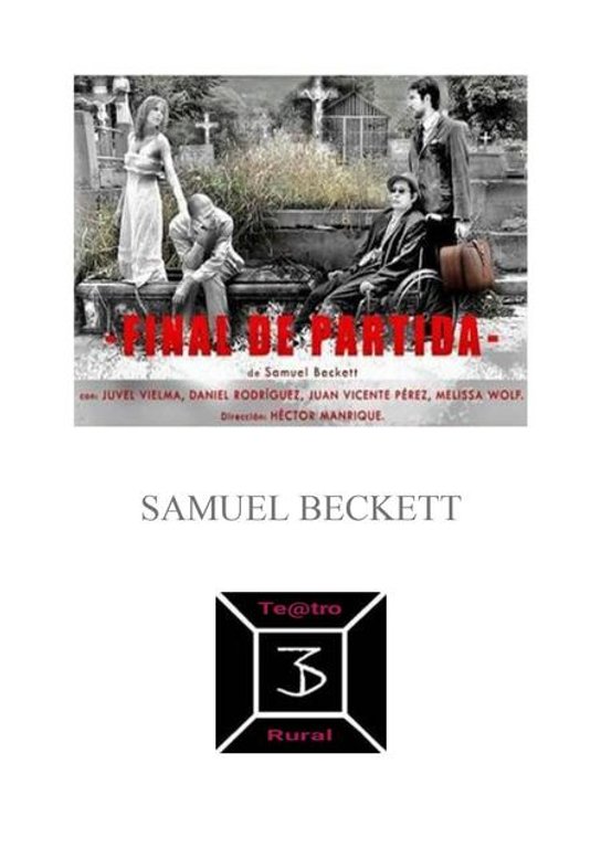 Final de partida -  Samuel Beckett