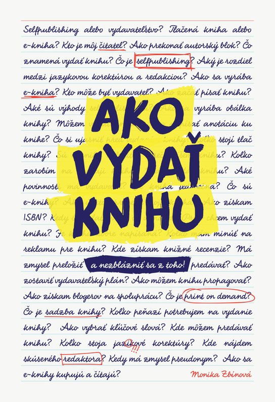 Ako vydať knihu -  Monika Zbínová