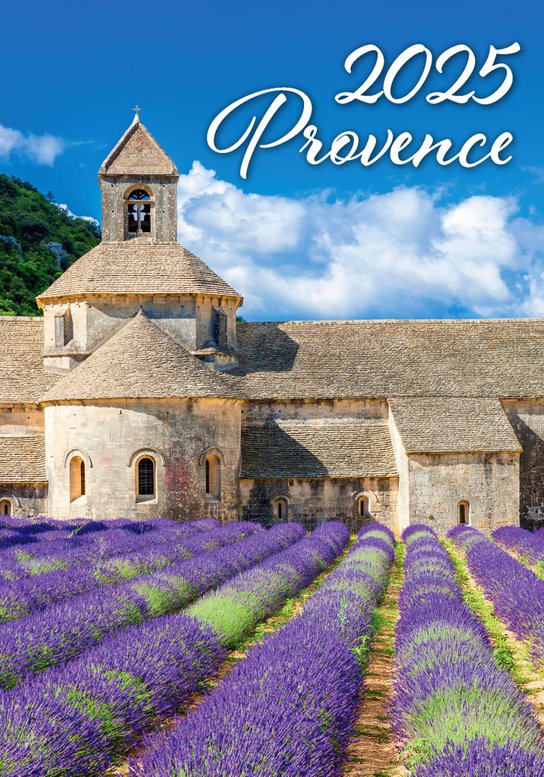 Provence 2025 - nástěnný kalendář -  Autor Neuveden