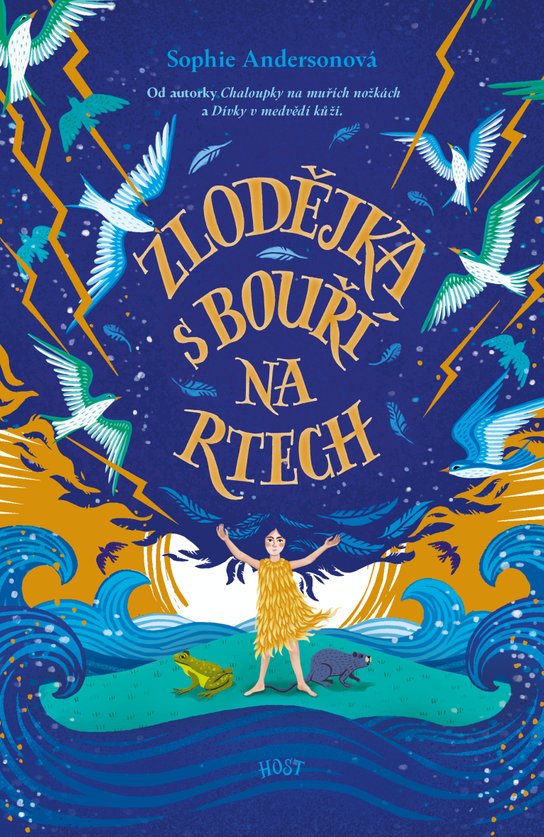 Zlodějka s bouří na rtech -  Sophie Anderson