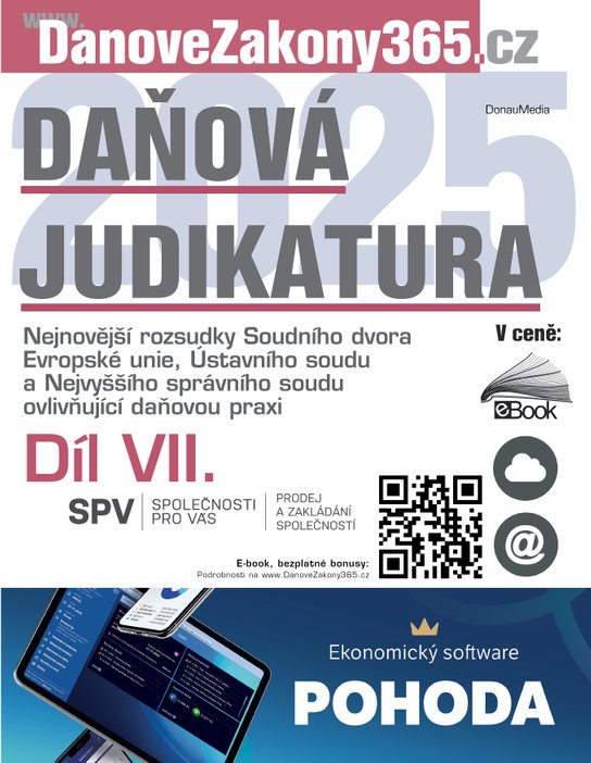 Daňová judikatura (VII.) -  kolektiv