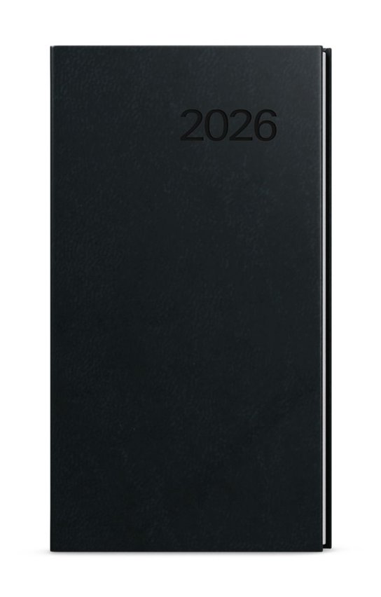 Týdenní diář 2026 Jakub Vivella kapesní černá