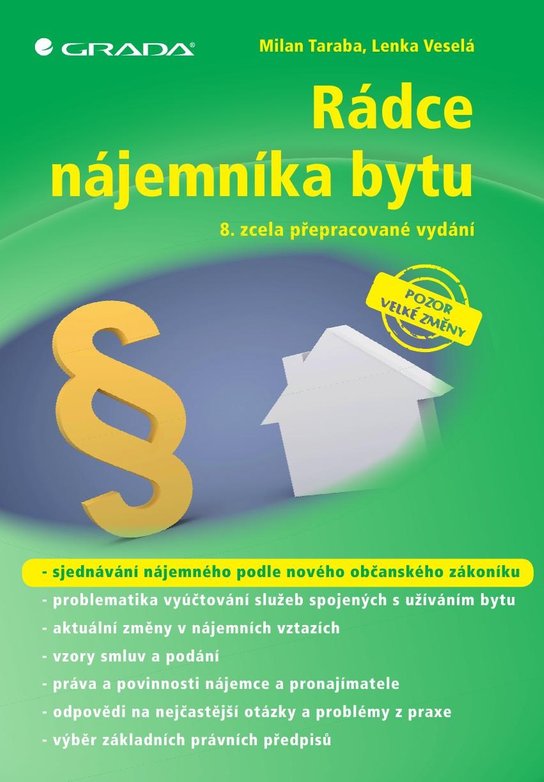 Rádce nájemníka bytu -  Lenka Veselá