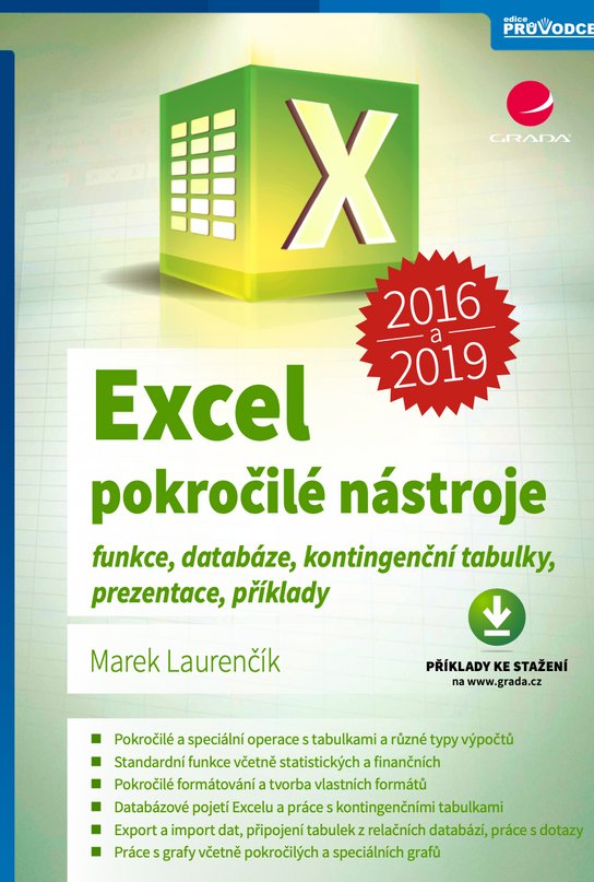 Excel 2016 a 2019 - pokročilé nástroje -  Marek Laurenčík
