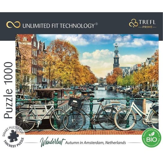 TREFL UFT Wanderlust: Podzim v Amsterdamu 1000 dílků