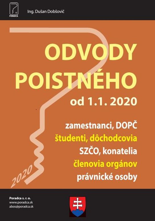 Odvody poistného (od 1.1.2020) -  Dušan Dobšovič