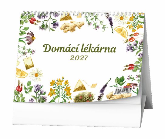 Stolní kalendář 2027 Baloušek Domácí lékárna