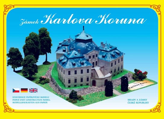 Zámek Karlova Koruna (Stavebnice papírového modelu)