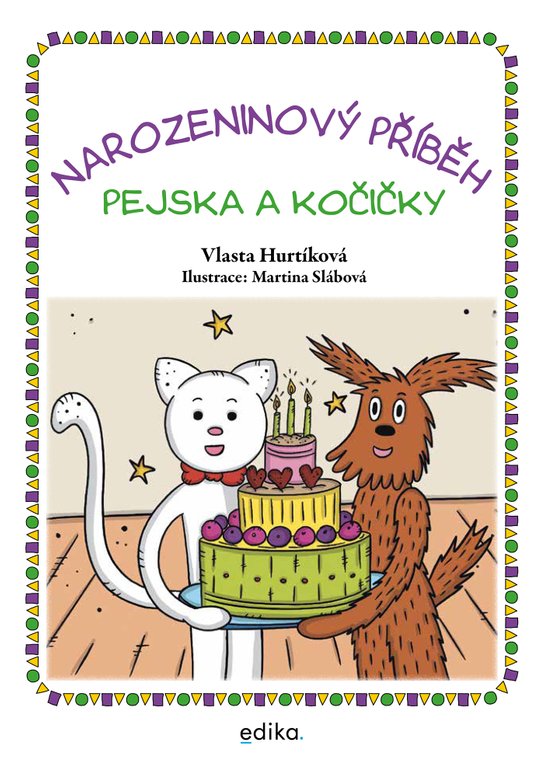 Narozeninový příběh pejska a kočičky -  Vlasta Hurtíková