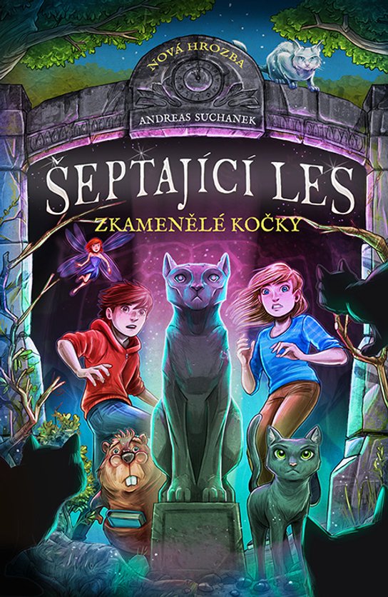 Šeptající les: Zkamenělé kočky -  Andreas Suchanek