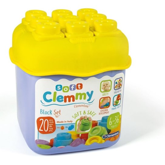 Clementoni Kostky Clemmy v kyblíku