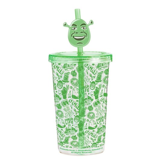 Shrek hrnek s brčkem -  Autor Neuveden