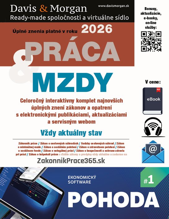 Práca & Mzdy 2026 -  Redakčný kolektív